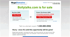 Desktop Screenshot of bollytalks.com
