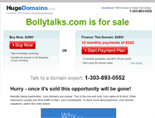 Tablet Screenshot of bollytalks.com